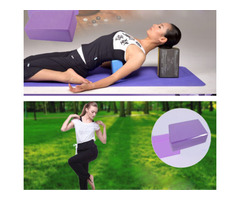 Pilates EVA Yoga Block Brick Sports Exercise Fitness Gym